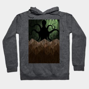 Cthulhu's mountains of madness - green Hoodie